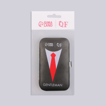 The manicure set "Gentleman", 6 items, in a case, multi -colored-4