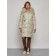 Coat insulated winter female, size 56, the color is light green