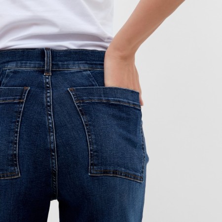 Women's pants jeans minku slim fit Blue Blue, rr 40 (height 175)-9