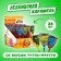 Caramel Lollice "Zombie" with the taste of Tutti-Frutti, 25 g