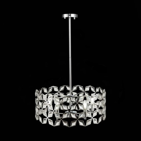 Suspension lamp ST LUCE. SL1104.103.05. CASTO. 5x60 watts, E14, 58x58x23 cm, chromium color-6