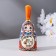 Matryoshka bell is medium with a pen, cat, mix 10 cm
