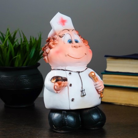 Piggy bank "Nurse" 9x11x21cm