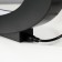 Levitative souvenir "Yin-Yang" Black ball d = 8.5 cm 17.4x8.5x17.4 cm