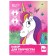 Set "Unicorn" A4: 8 l. tsv. monost. chalk. cardboard and 8 l. tsv. double. papers, Minnie Mouse