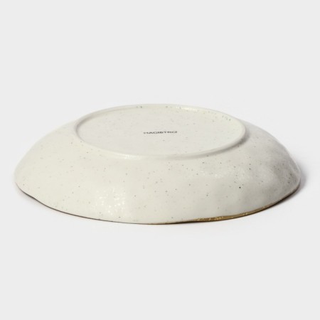 Porcelain Serving dish Magistro Poursephona, D = 21 cm, beige color-2