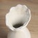 VAZA Ceramics Table "Philix" D Ob - 6 cm, 22.5x9 cm, white