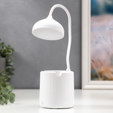 Table sensory lamp 79957/1 LED 6W USB AKB 3 mode white 9x9x41 cm Risalux