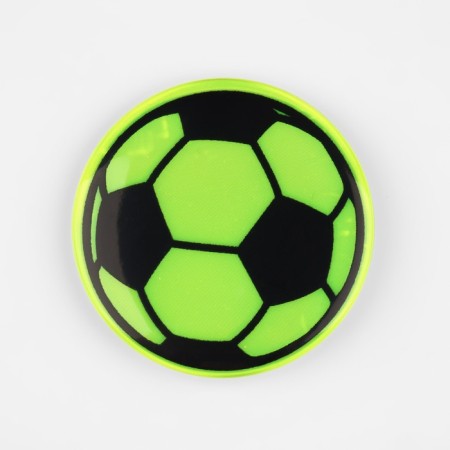 The reflective icon "Football", d = 5.8 cm, color mix-3