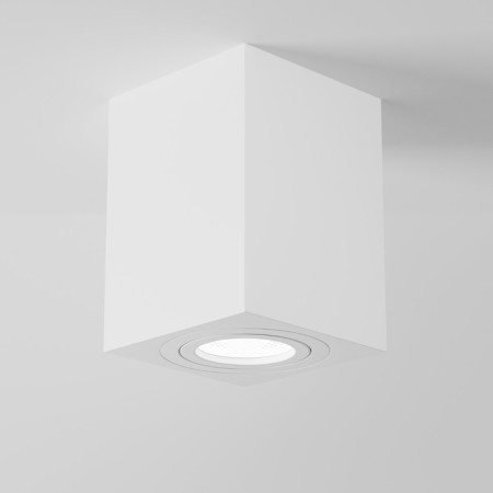 Ceiling light Technical C017CL-01W, 1xGU10, 50W, 9x9x11.5 cm, white color-2