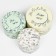 A set of hat boxes 3 in 1 "for you", hooked, 16 x 10, 14 x 9, 13 x 8.5 cm