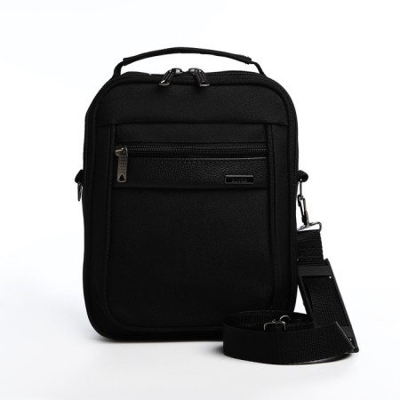 Male bag, black color-1