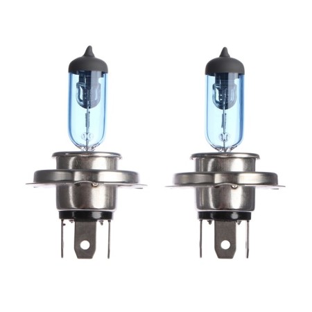 Car lamp Clearlight Whitelight, H4, 12 V, 60/55 W, set 2 pcs