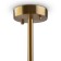 Suspended lamp Freya Fr5216PL-09BS Agora, 600x600x660 mm, E14, 9x60W, brass color
