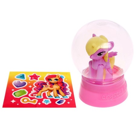 Toy "Sweet Pony" with stickers, mix-5