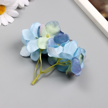 A bud on the leg for decoration "Blue violet" d = 5 cm, h = 10 cm-1