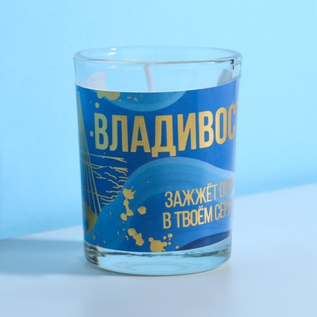 Candle "Vladivostok", 8.3 x 5.3 cm-1