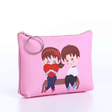 Monetnik's wallet with a zipper, color mix-2