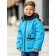 Jacket for a boy, height 128 cm, the color of heavenly blue