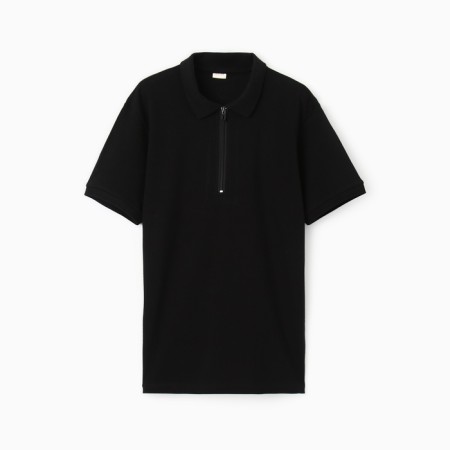 T-shirt (Polo) Male Minaku Regular Fit: Black Color, Rr. 46-4