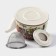 Keramic collar teapot with metal sieve "Park", 600 ml
