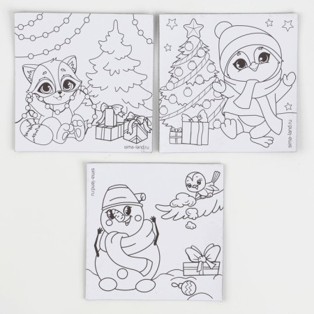 A set for decorating magnets for the New Year “Soon New Year!”, New Year's set for creativity-5