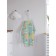 Apron kitchen with a photo print "Rainbow balloons", adjustable, size OS