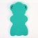 Blow -up lining "Bear", green color, 55x30x6cm