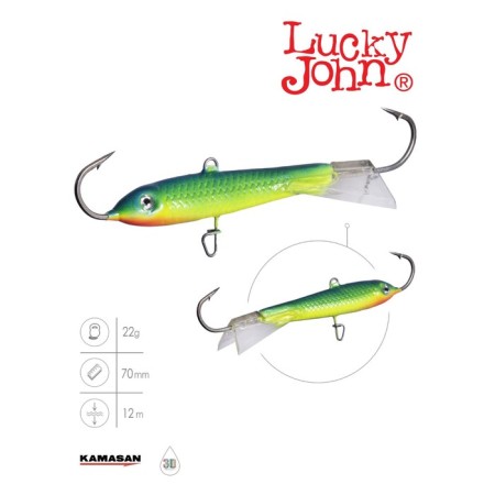 Balancir Lucky John Classic 7, 7 cm, color 29