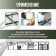 The hook for knitting the reinforcement tundra, automatic, rubberized handle, 250 mm