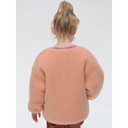Bilateral jacket for girls, height 110 cm, jeans color-7