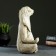 Figure "Hare Yoga" 25x19x10cm, Gray Stone