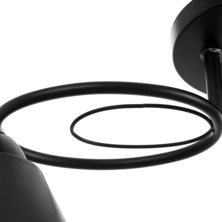 Chandelier "Edmas" 5he27 40W black 60x60x22 cm Bayerlux-7