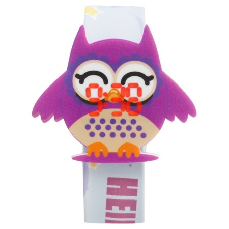 Watch of Electronic, children's, "owl", strap L-22.5 cm