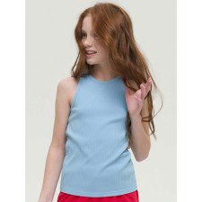 T -shirt for girls, height 128 cm, blue color