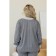 Cardigan female, size 46, gray color