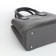 Women's bag with lightning, textura, average size, color gray
