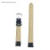 Solomon watch strap, 12 mm, genuine leather, L-20 cm, dark blue