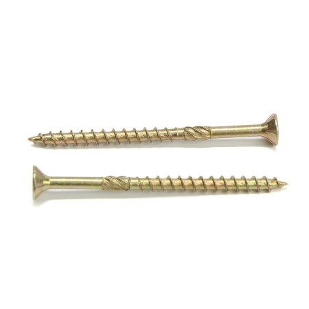 Infix, 4 x60 mm wood screws, with a cutting cutter., Torx20, yellow zinc-1