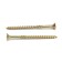 Infix, 4 x60 mm wood screws, with a cutting cutter., Torx20, yellow zinc