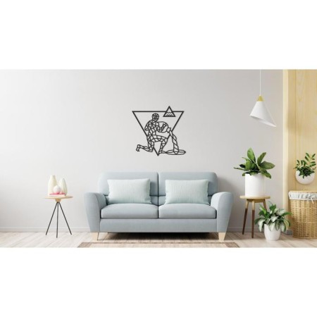 Wooden decor wall -up "Aquarius", panel, puzzle Ewa Design-3
