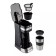 Coffee machine KitFort KT-795, drop, 750 W, 0.42 l, black-silver