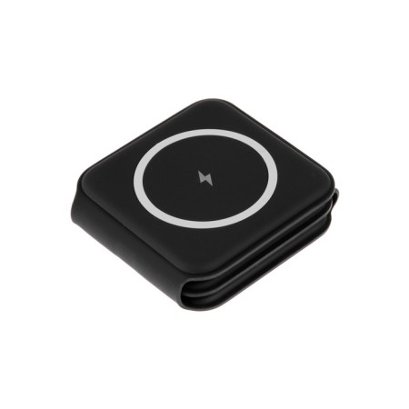 Wireless charger 3 in 1 A07, 15 W, support magsafe, folding, black-4