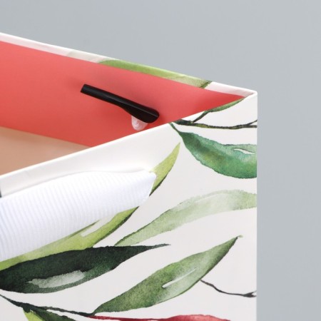 Gift package for a bottle, packaging, "for you", 13 x 32 x 11.3 cm-4