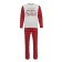 New Year. Pajama men's kaftan "X-Mas" size 48