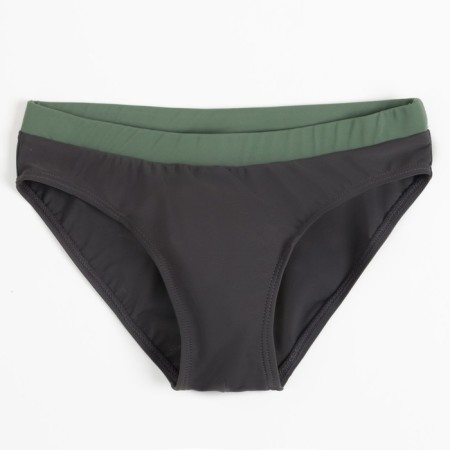 Bathing swimming trunks for Minaku boy, gray/hacks, height 146-152