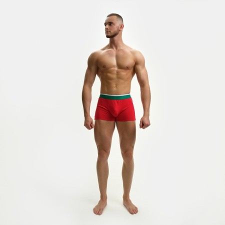 Panties boxers are male, color red mix, size 48-2