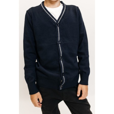 Jumper for boys, height 110-116 cm, dark blue color-5