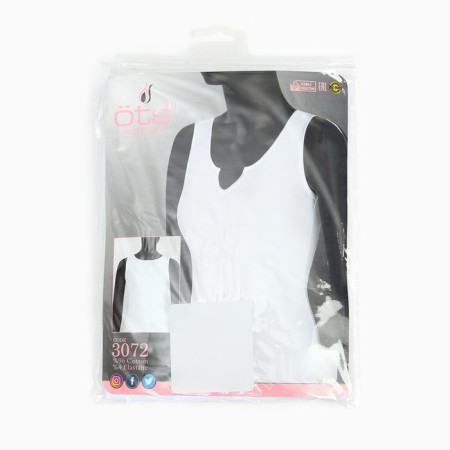 T -shirt female, white color, size 44 (m)-7
