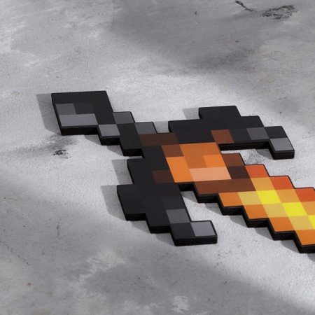 Souvenir wooden sword of the vampire "Pixel", 37 cm mix-4